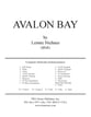 Avalon Bay Orchestra sheet music cover